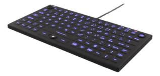 UTGATT1 - Deltaco LED-belysning Mini Tangetbord - Svart