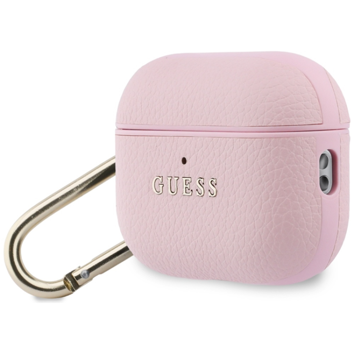 Guess - Guess AirPods Pro 3 Skal Grained Classic Logo Hook