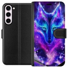 iSecrets - Pl&aring;nboksfodral till Samsung Galaxy S23+ med Neon Varg