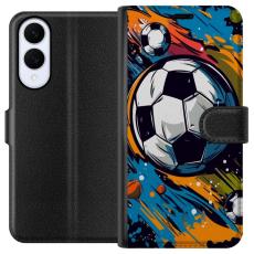 iSecrets - Pl&aring;nboksfodral till Samsung Galaxy S25 Edge med Fotbollar