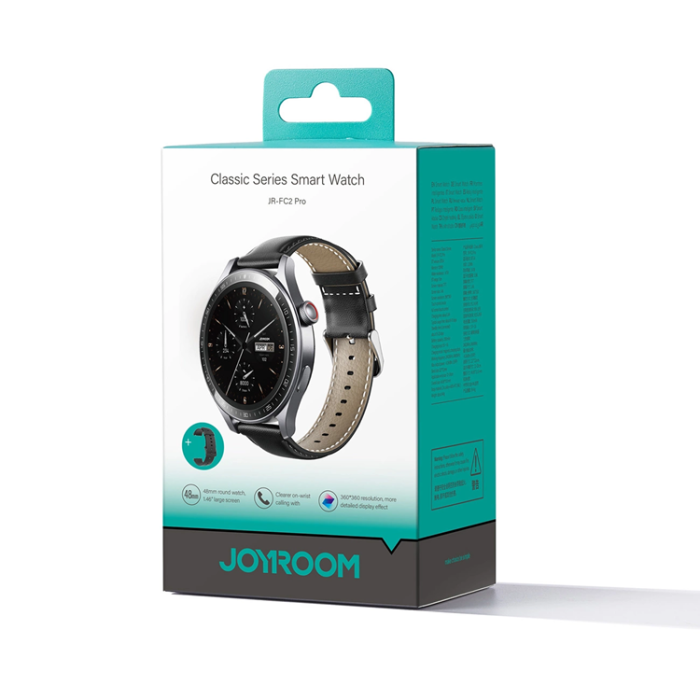Joyroom - Joyroom Smartwatch Classic Series Pro - Mörkgrå