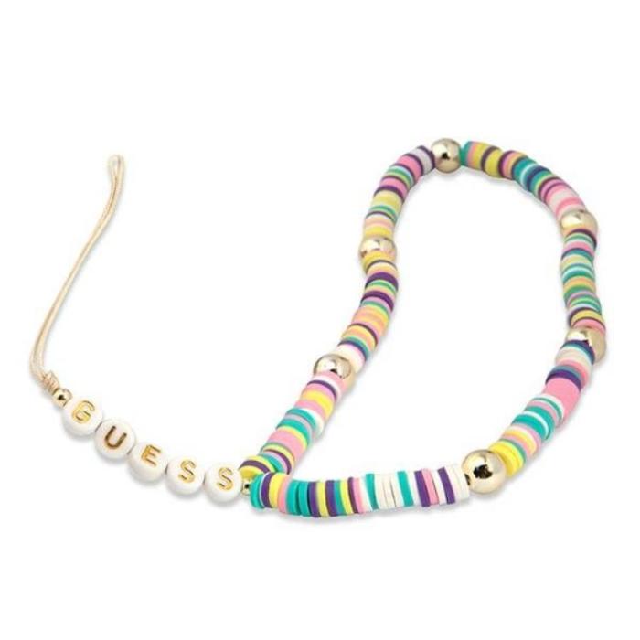 Guess - Guess Hänge Mobilsmycken Mångfärgade Heishi Beads