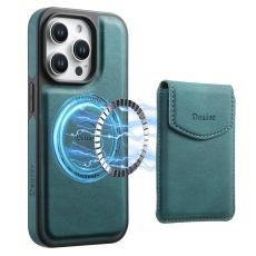 DENIOR - DENIOR D19 Mobilskal till iPhone 15 Pro Max L&auml;der+PC+TPU Bl&aring;