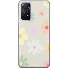 iSecrets - Mobilskal till Xiaomi Redmi Note 11 Pro 5G med fejdande blommor
