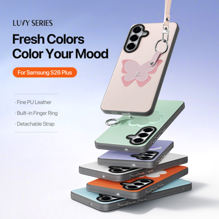 Dux Ducis - DUX DUCIS Mobilskal till Galaxy S26 Ringhållare/Handledsrem Luvy Series