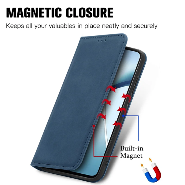 A-One Brand - Xiaomi 15 Ultra Plånboksfodral Magnetic Absorption - Mörkblå