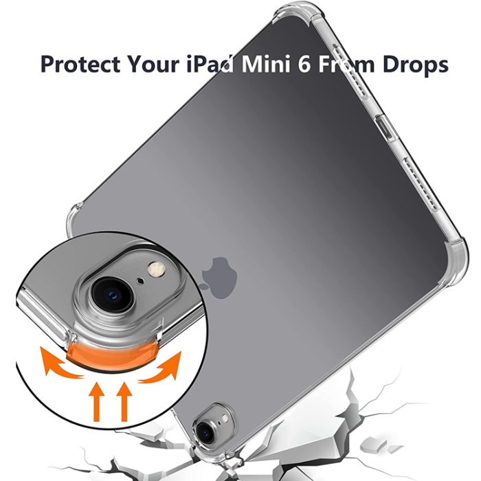 A-One Brand - iPad mini 6 (2021) Skal Slim Thin Soft TPU - Clear