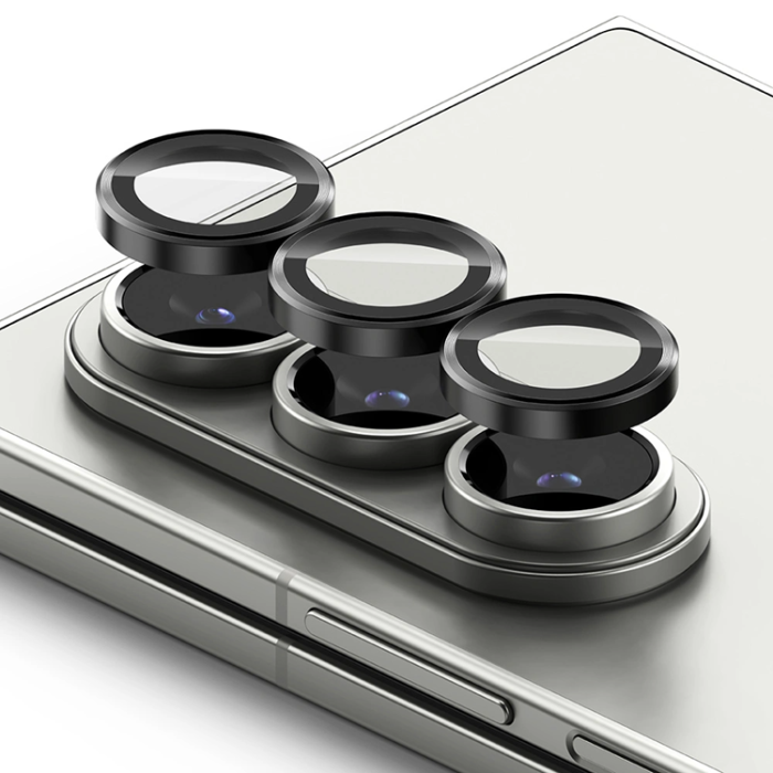 Ringke - [2-Pack] Ringke Galaxy Z Fold 7 Härdat Glas Kameraskydd - Svart