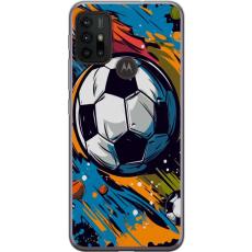 iSecrets - Mobilskal till Motorola Moto G30 med Fotbollar