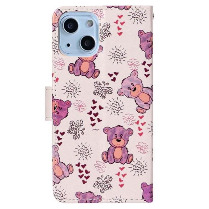 OEM - iPhone 14 Plus Plånboksfodral Folio Flip - Bear