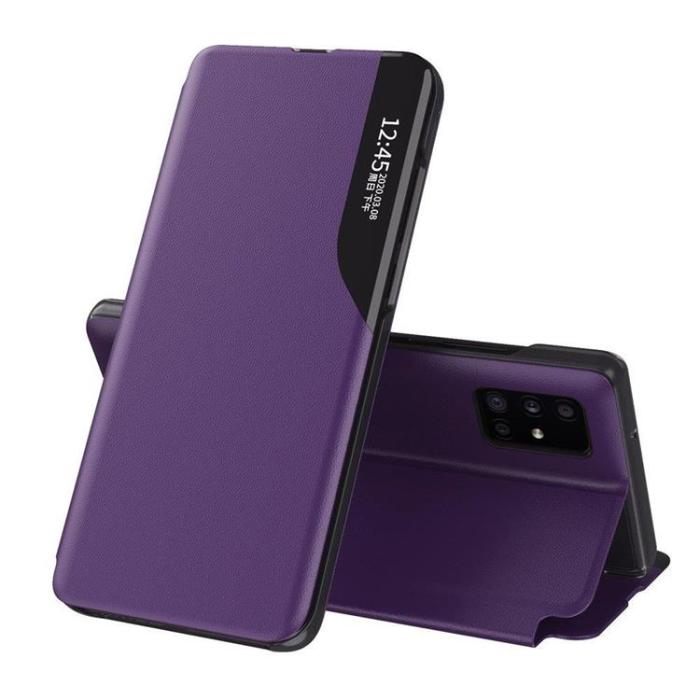 UTGATT1 - Eco Leather View Fodral Galaxy S20 Ultra - Lila