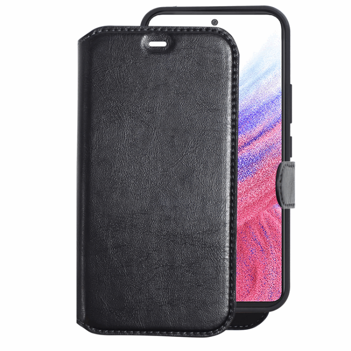 Champion - CHAMPION Galaxy A53 Plånboksfodral Slim 2-in-1 - Svart