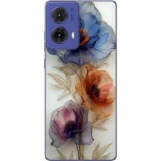 iSecrets - Mobilskal till Motorola Moto G85 med Silkesblommor