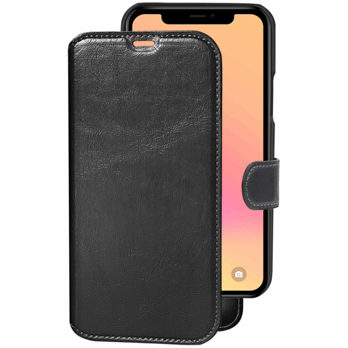 Champion - CHAMPION iPhone 13 Pro Plånboksfodral Slim 2-in-1 - Svart