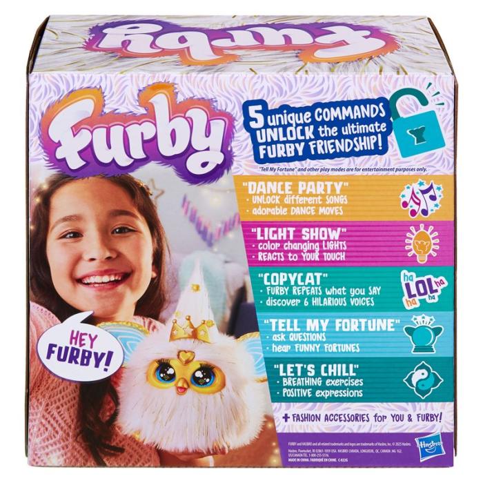 FURBY - FURBY Interaktivt Gosedjur Gold Glam (EN)