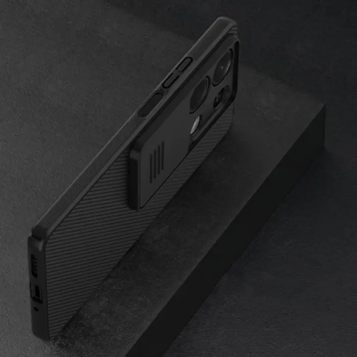 UTGATT - Nillkin Xiaomi Redmi Note 13 5G Mobilskal Camshield - Svart
