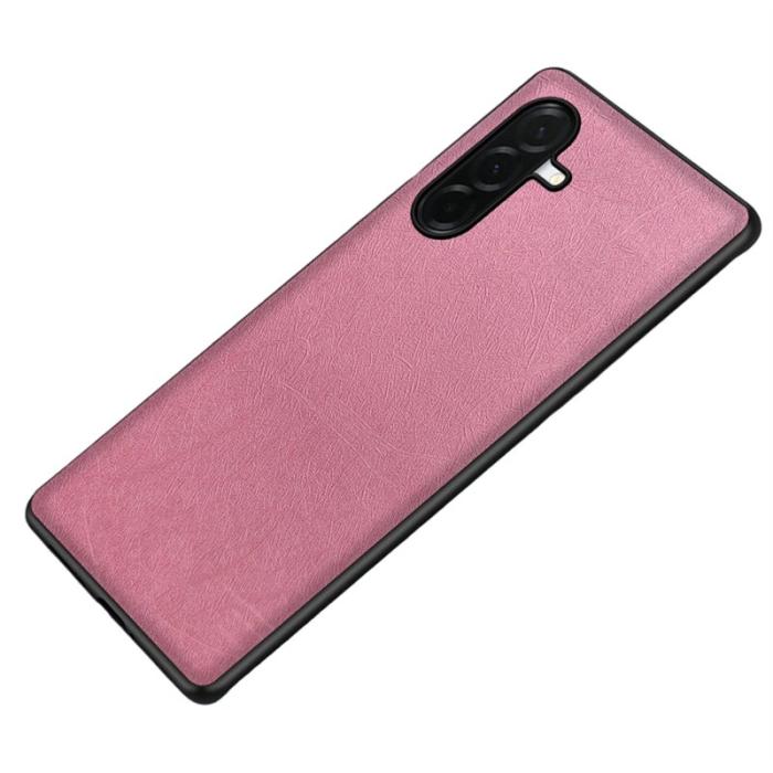 OEM - Mobilskal för Samsung Galaxy S26 Plus Konstläder - Rosa