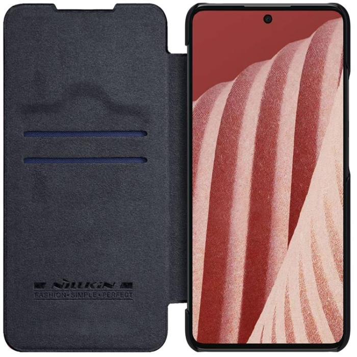 Nillkin - Nillkin Galaxy A73 Fodral Qin läder Holster - Svart