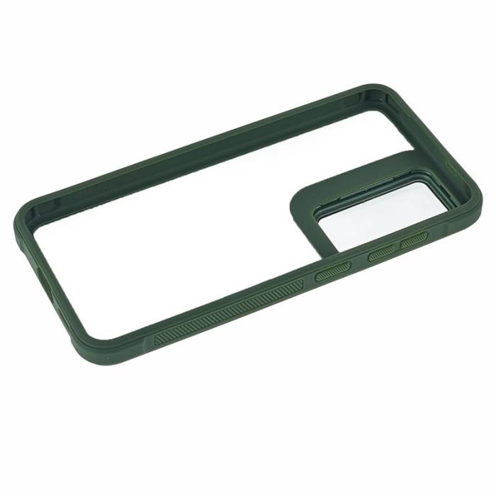 OEM - Mobilskal för Samsung Galaxy S26 PC + TPU med kickstand - Grön
