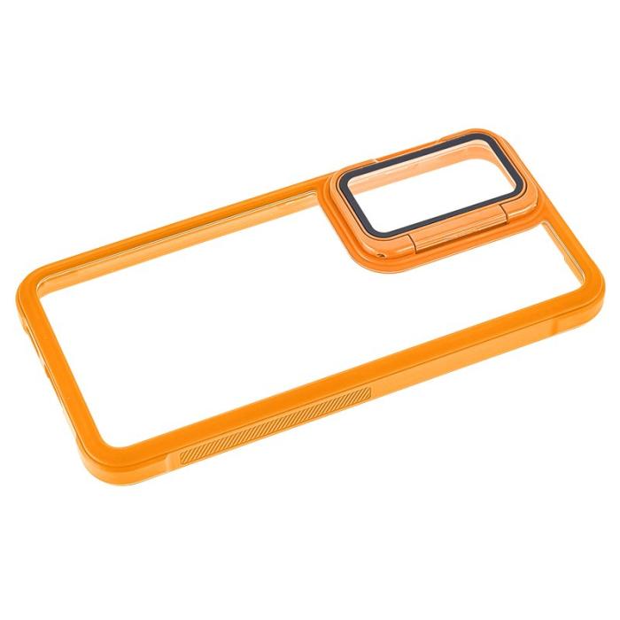 OEM - Mobilskal för Samsung Galaxy S26 PC + TPU med kickstand - Orange
