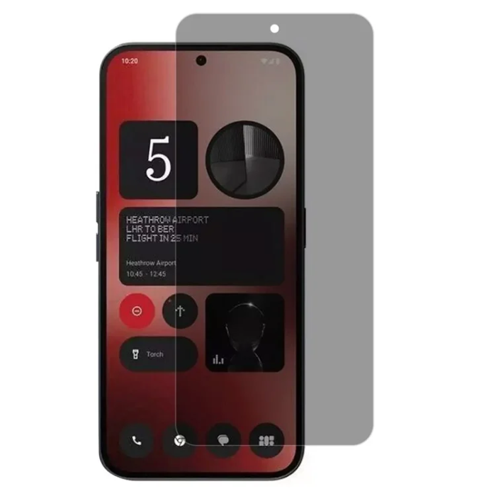 A-One Brand - Nothing Phone 3(a)/3(a) Pro Härdat Glas Skärmskydd Privacy