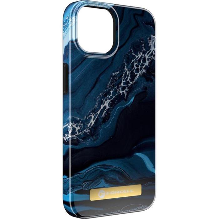 Forcell - Forcell iPhone 14 Plus Mobilskal Magsafe Mirage - Blå Ocean