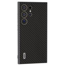 ABEEL - ABEEL Mobilskal till Samsung Galaxy S24 Ultra Carbon Fiber Svart