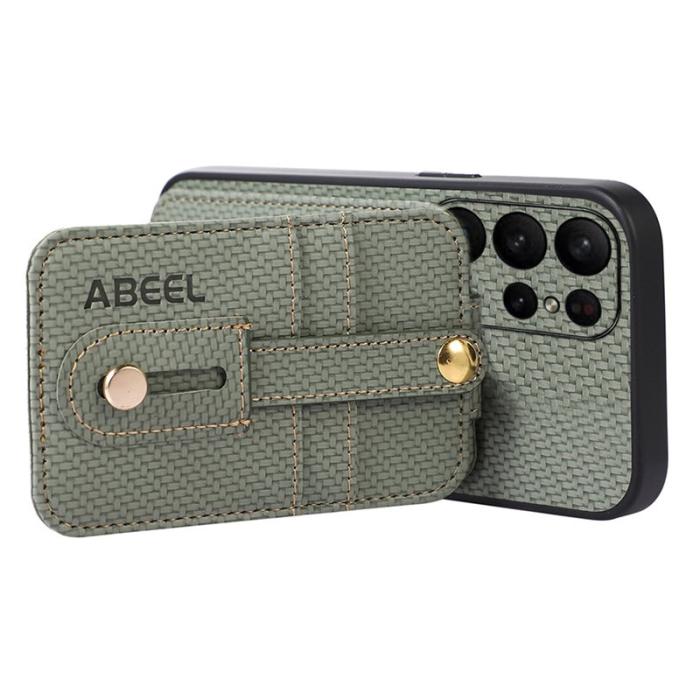 ABEEL - ABEEL Style 02 Mobilskal till Samsung Galaxy S23 Ultra Grön