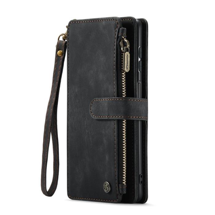Caseme - CASEME Konstläder Plånboksfodral för Samsung Galaxy A16 5G/4G - Svart