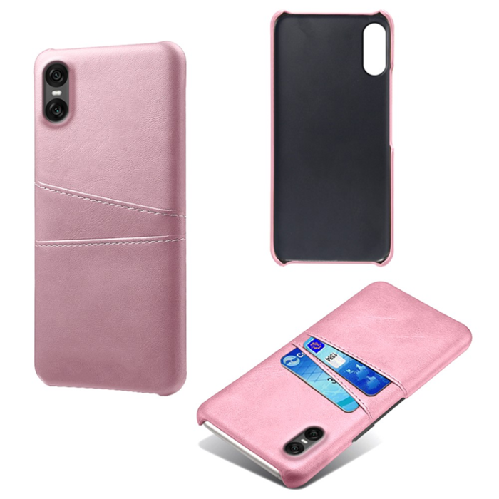 A-One Brand - Sony Xperia 10 VII Mobilskal med Dual Kortfack - Roséguld