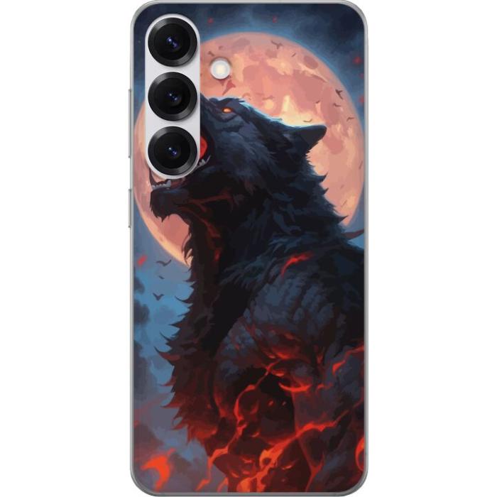 iSecrets - Mobilskal till Samsung Galaxy S25 med Ylande varg