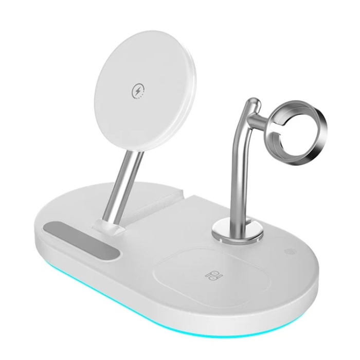 OEM - 4in1 MagSafe Trådlös Laddare iPhone, Apple Watch, Airpods