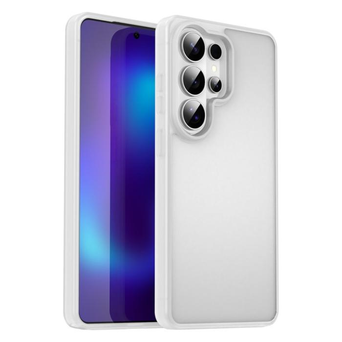 OEM - Mobilskal till Samsung Galaxy S26 Ultra TPU Plast Skydd - Matt Vit