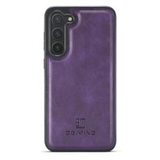 DG.MING - DG.MING Mobilskal till Samsung Galaxy S22 5G PU L&auml;der Lila
