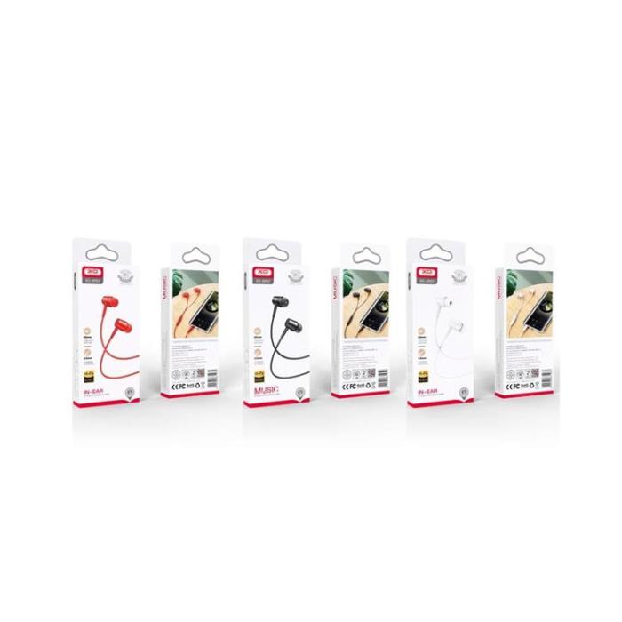XO - XO Trådbunden Hörlurar Jack 3.5mm EP57 - Vit