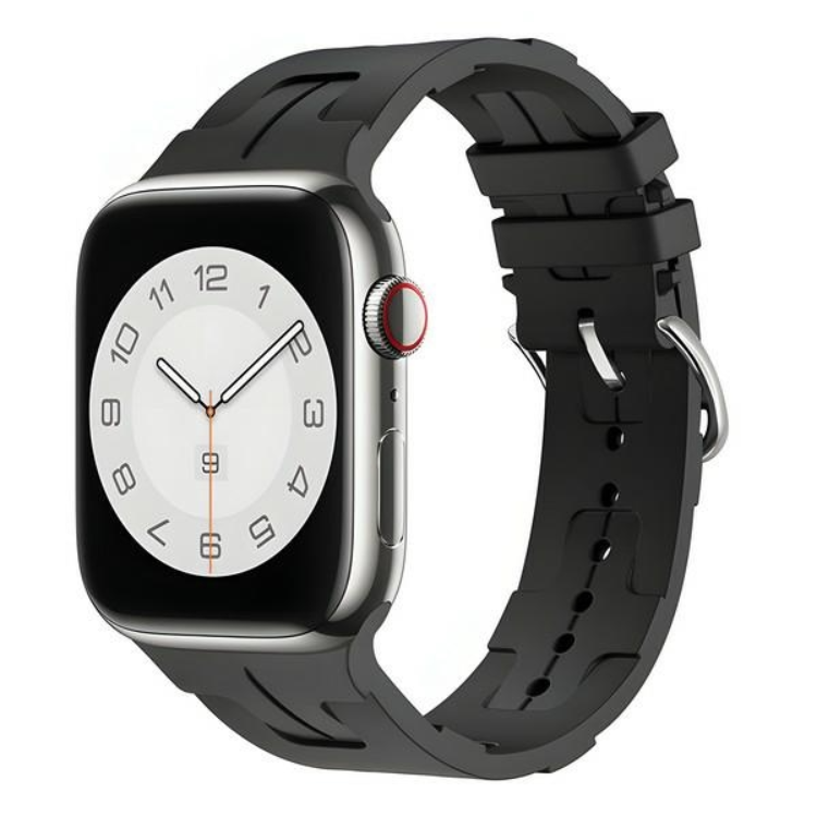 Beline Apple Watch (38/40/41mm) Armband Silikon Ultra- Svart | 5123 | AlltMobil