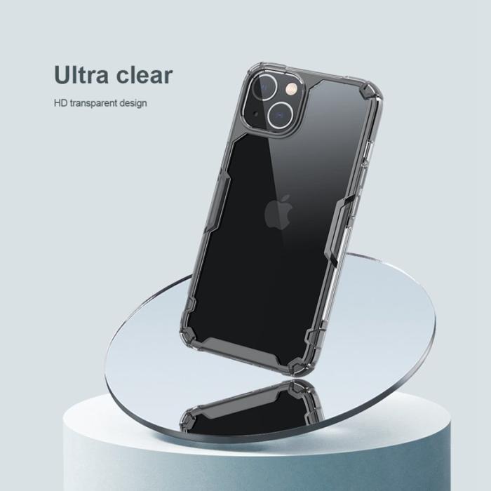 Nillkin - NILLKIN Nature Pro Clear Case iPhone 14/13 - Blå