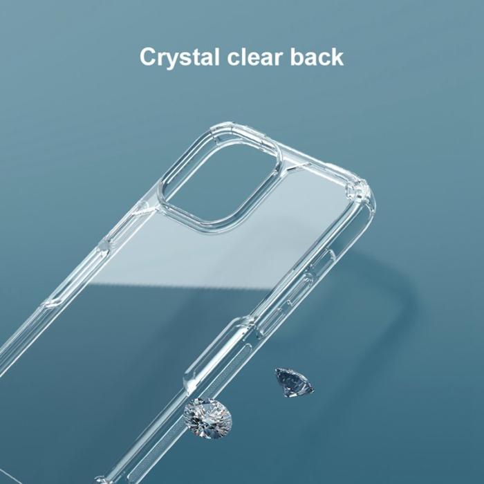 Nillkin - NILLKIN Nature Pro Clear Case iPhone 14/13 - Blå