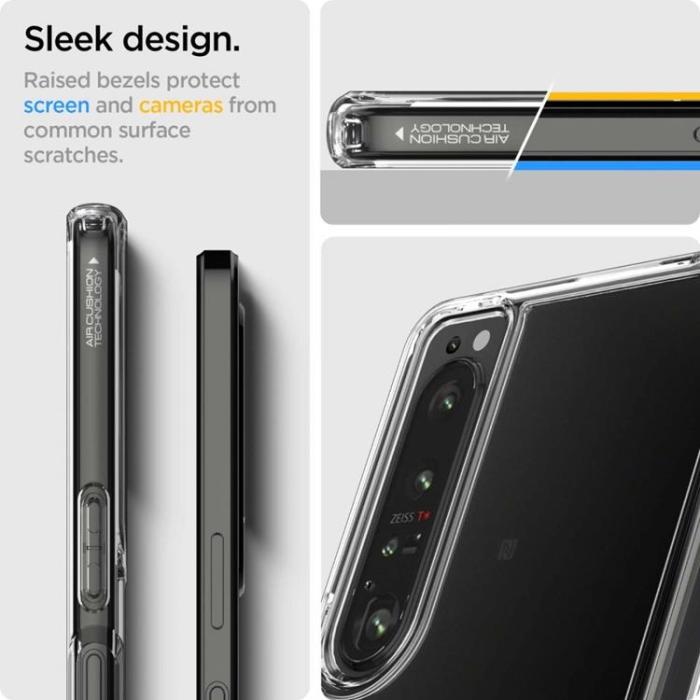 UTGATT1 - Spigen Ultra Hybrid Skal Sony Xperia 1 IV - Crystal Clear