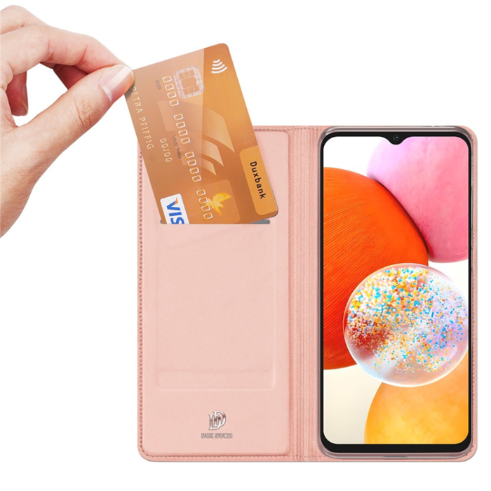 Dux Ducis - Dux Ducis Galaxy A15 4G/5G Plånboksfodral Skin Pro - Rosa