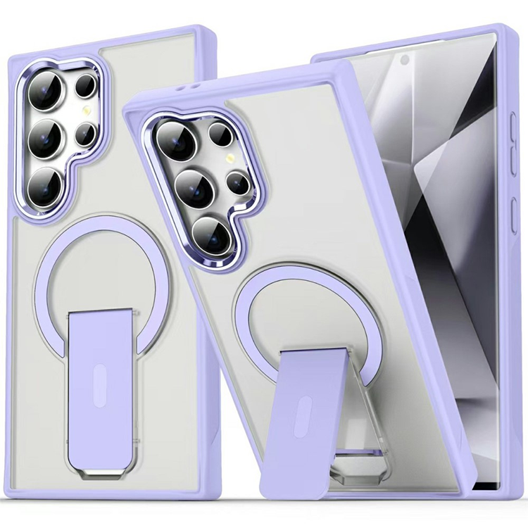 Mobilskal till Galaxy S25 Ultra MagSafe med stöd - Ljuslila | 2353 | AlltMobil