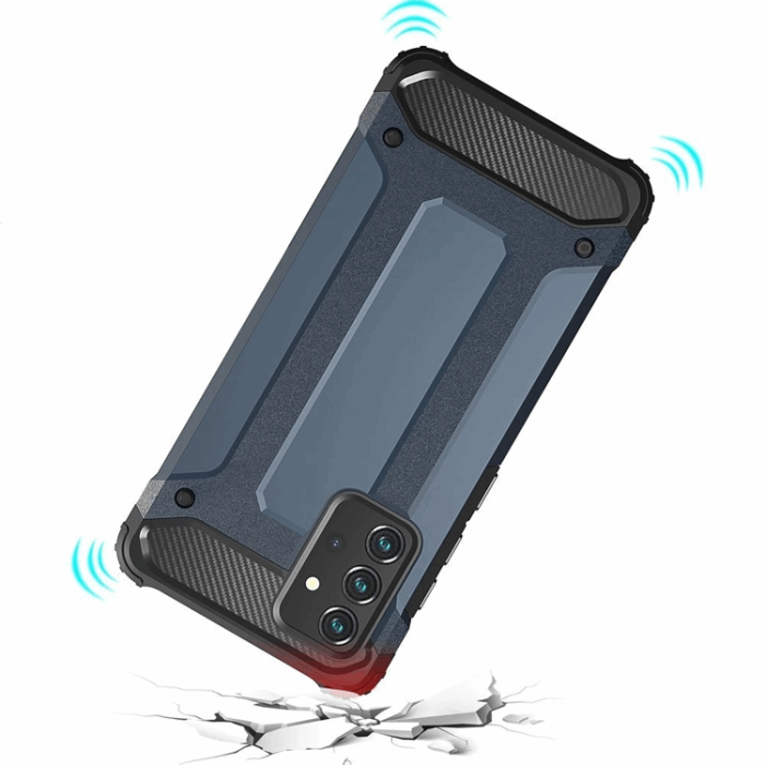 OEM - Galaxy A56 5G Mobilskal Hybrid Armor - Svart