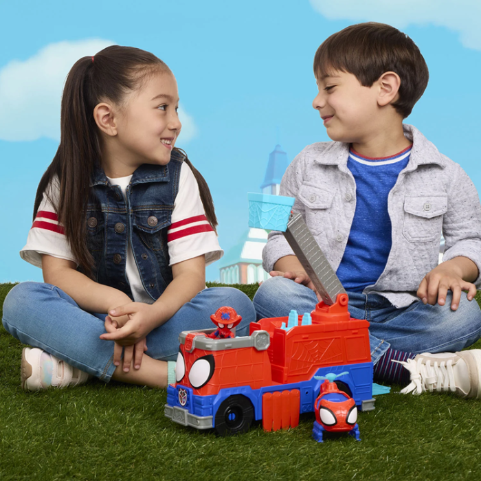 MARVEL - MARVEL SM and AF Rescue Webs Firetruck