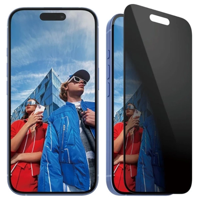 PanzerGlass - PanzerGlass iPhone 16 Härdat Glas Skärmskydd Privacy Ultra-Wide Fit