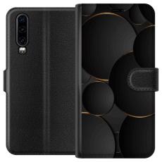 iSecrets - Plånboksfodral till Huawei P30 med Lyxig Cirklar