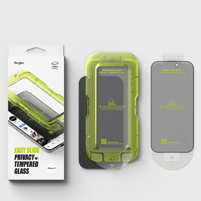 Ringke - [2-Pack] Ringke iPhone 17 Skärmskydd Härdat Glas Privacy