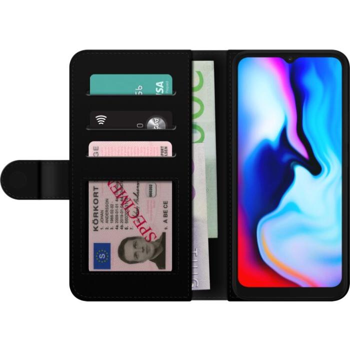iSecrets - Plånboksfodral till Motorola Moto E7 med Ylande varg