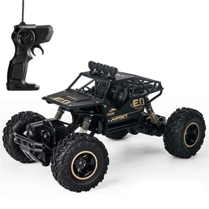 OEM - RC Lastbil Legering Rock Crawler Klättring Bil Leksak - Svart