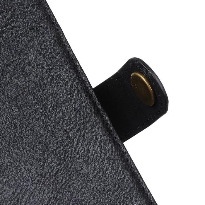 KHAZNEH - KHAZNEH Textured Plånboksfodral Galaxy A13 4G - Svart