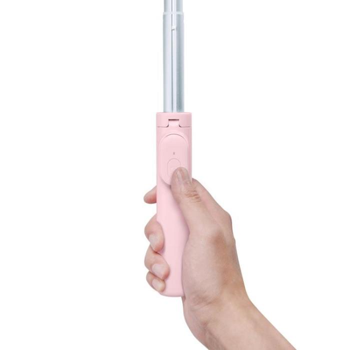 Spigen - Spigen Magsafe Bluetooth Selfie Stick Tripod - Misty Rose